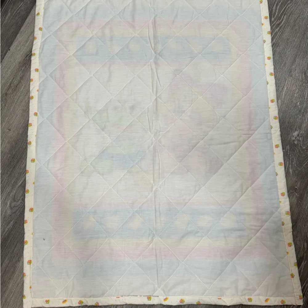 Baby blanket vintage 1984 . Kermit and ms piggy - Picture 3 of 3